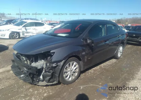 2019 Nissan Sentra Sv from USA, damaged, VIN 3N1AB7AP7KL625488